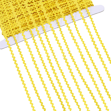 40M Polyester Wavy Fringe Trim Ribbon OCOR-GF0004-39M-1