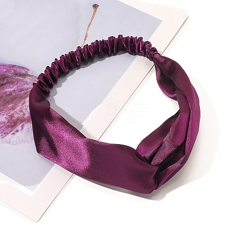 Satin Cloth HairBands PW-WG066A7-05-1