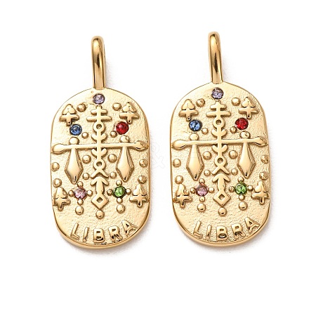 304 Stainless Steel Pendants STAS-C184-10G-02-1