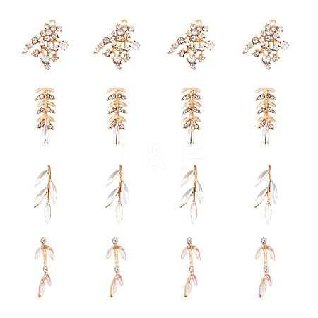CHGCRAFT DIY Leaf Shape Jewelry Making Finding Kit DIY-CA0005-29-1