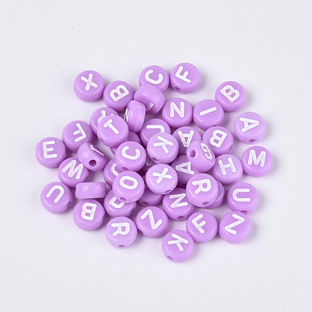 Opaque Acrylic Beads MACR-S273-11A-1