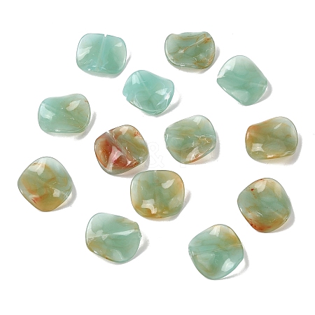 Opaque Acrylic Beads OACR-D320-04E-1