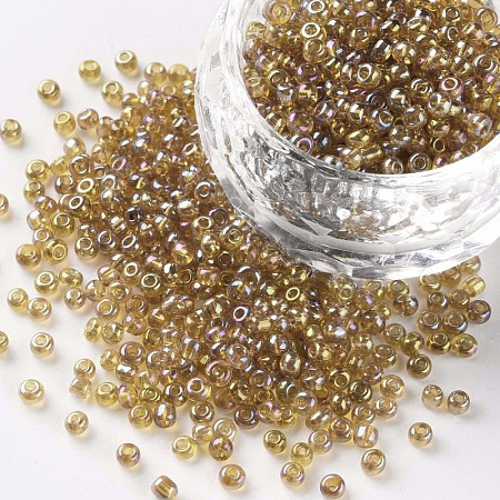 Round Glass Seed Beads SEED-A007-2mm-162B-1