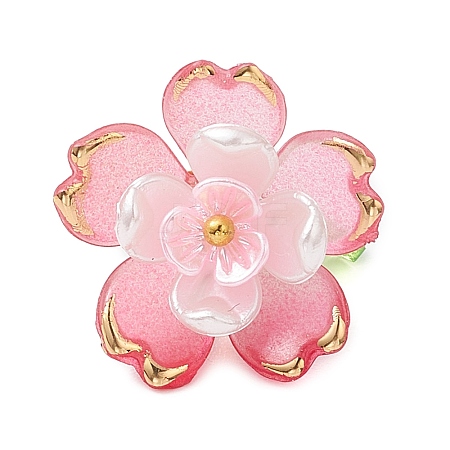 Transparent Acrylic Pendants X1-PALLOY-MZ00822-02-1