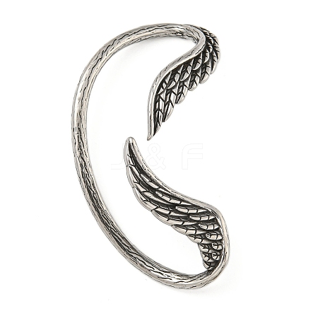 316 Surgical Stainless Steel Cuff Earrings EJEW-E300-04AS-01A-1