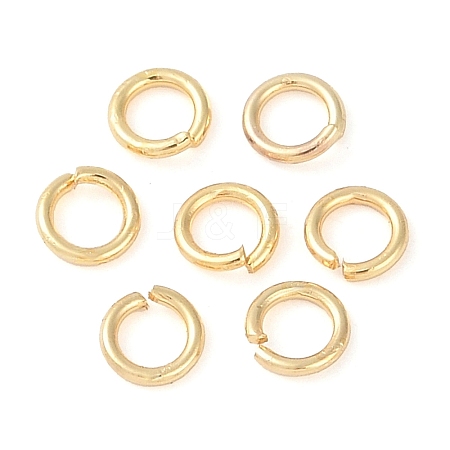 Brass Jump Rings KK-N254-45A-G-1