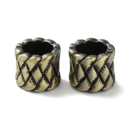 Tibetan Style Brass Beads KK-M284-64AB-1
