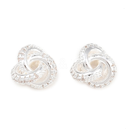 Brass Pave Clear Cubic Zirconia Charms KK-L274-10S-1