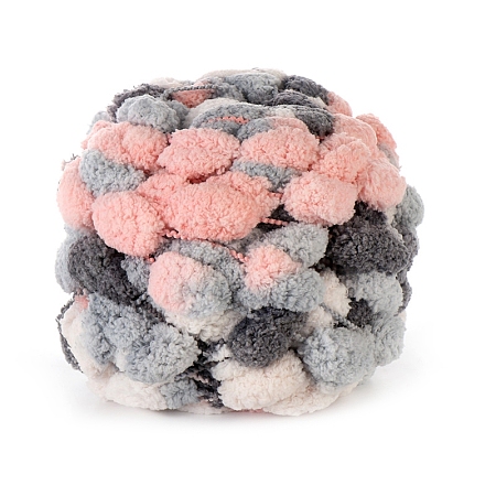 Segment Dyed Pom Pom Chunky Yarn LS-PW-WG47765-09-1