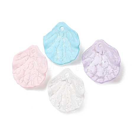 Baking Paint Acrylic Pendants AC-CBA1E6C-07-1