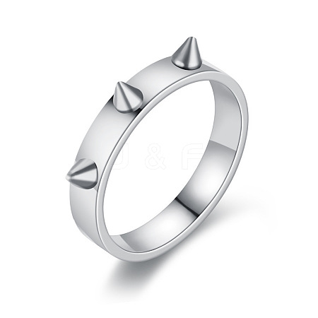 201 Stainless Steel Finger Rings FS-WG9177F-03-1