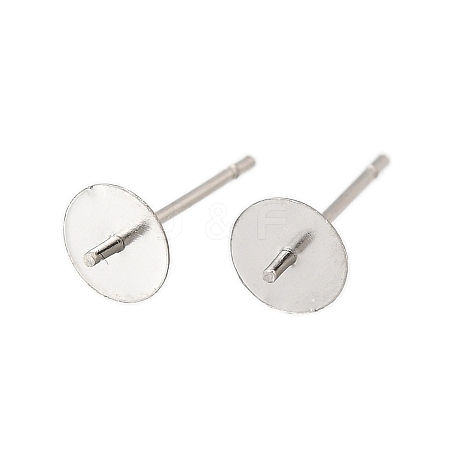 304 Stainless Steel Stud Earring Findings STAS-D370-02P-03-1
