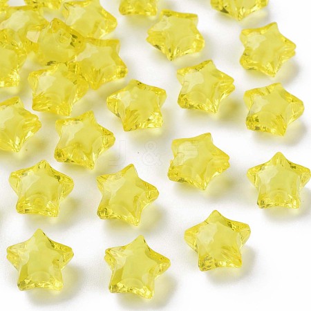Transparent Acrylic Beads TACR-S152-02A-717-1