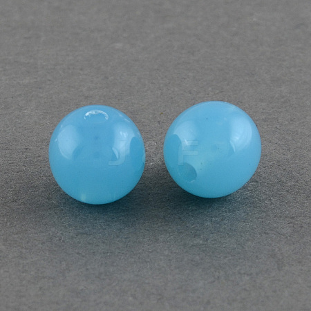 Imitation Jelly Acrylic Beads SACR-R836-8mm-12-1