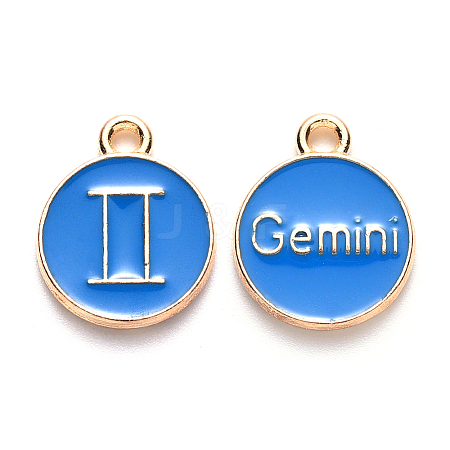 Alloy Enamel Pendants LS-ENAM-S124-01B-02I-1