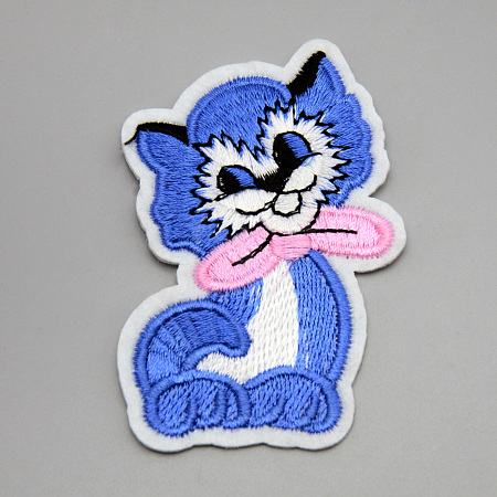 Computerized Embroidery Cloth Iron On/Sew On Patches X-AJEW-S066-50-1