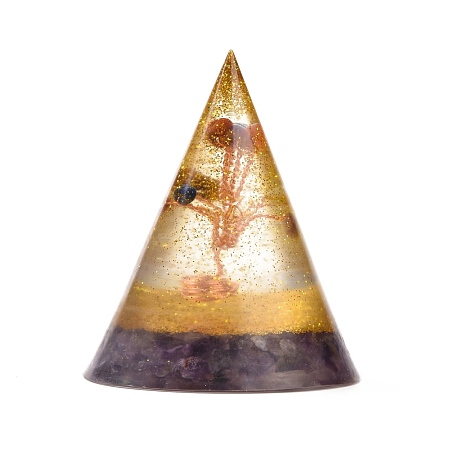 Orgonite Cone DJEW-K017-05A-1