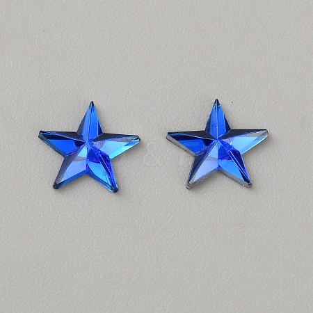 Star Acrylic Rhinestone Cabochons AJEW-WH20048-40D-1