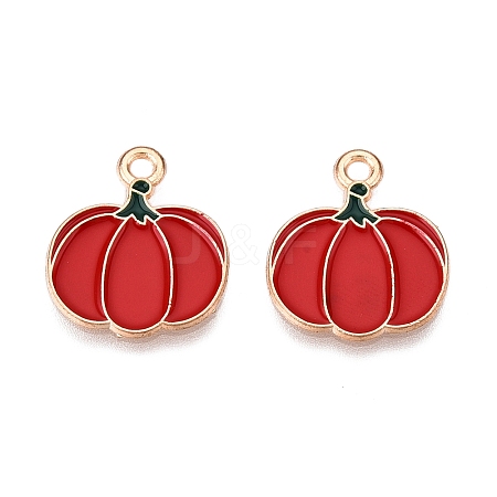 Thanksgiving Day Theme Alloy Enamel Pendants LS-ENAM-T020-35M-1