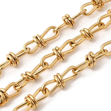 304 Stainless Steel Infinity Link Chains CHS-S012-07G-02-1
