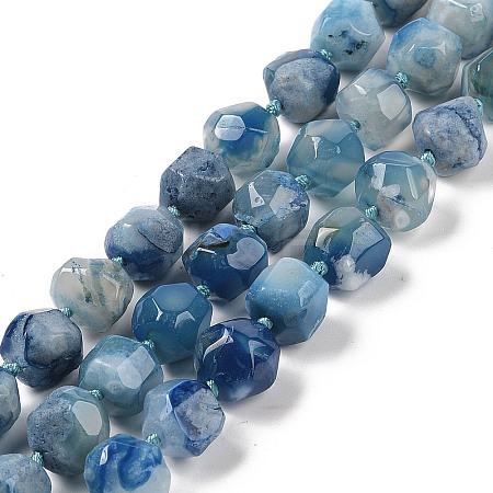 Natural Cherry Blossom Agate Beads Strands G-NH0010-J02-01B-1