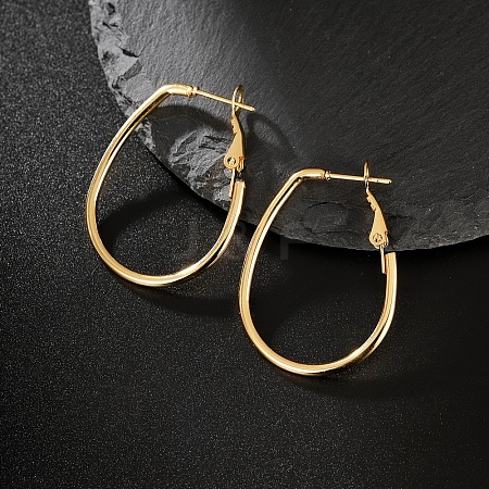 Elegant Geometric Hoop Earrings for Women GN3011-1