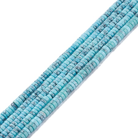 Synthetic Turquoise Beads Strands TURQ-Z002-01D-1