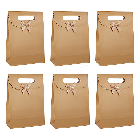 Rectangle Paper Gift Bags CARB-WH0017-14B-02-1