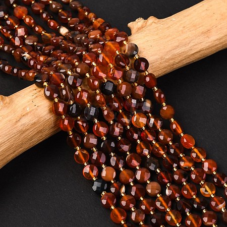 Natural Carnelian Beads Strands G-K389-B43-01-1
