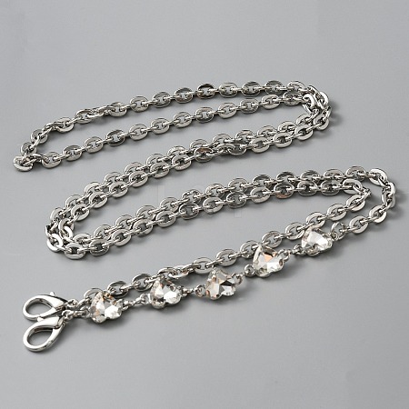 Alloy Cable Chain Bag Straps FIND-WH0002-38C-P-1