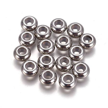 304 Stainless Steel Beads X-STAS-L222-41B-P-1