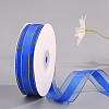 1Roll Solid Color Organza Ribbons ORIB-CY0001-03C-3