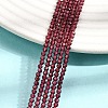 Natural Garnet Beads Strands X-G-J002-20-5