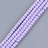 Spray Painted Non-magnetic Synthetic Hematite Beads G-T116-12-09-1