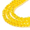 Transparent Glass Beads Strands LS-GLAA-H021-04-06-5