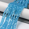 Imitation Jade Glass Beads Strands EGLA-YW0003-19A-07-2