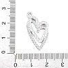 Alloy Rhinestone Pendants RB-CBA332B-07A-P-3