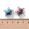 UV Plating Rainbow Iridescent Acrylic Beads LS-X-OACR-H112-20B-3