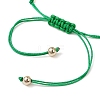 Glass Seed Braided Beaded Bracelets for Women BJEW-MZ00130-04-4