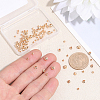 120Pcs 4 Styles Brass Beads KK-PH0015-29-3