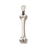 Anti-Tarnish 304 Stainless Steel Pendants STAS-Z110-45P-1