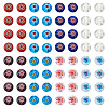 Handmade Millefiori Glass Beads LK-CD0001-002-2