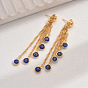 Elegant Gold Plated Tassel Earrings for Women WY8459-1