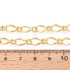 Brass Twist Link Chains CHC-T018-47G-3