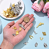 35Pcs 7 Styles Alloy Pendants FIND-YW0009-51-5