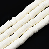 Handmade Polymer Clay Beads Strands CLAY-R089-6mm-133-1
