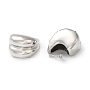 Rack Plating Brass Teardrop Stud Earrings for Women EJEW-Z019-27P-2