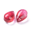 Transparent Glass Charms GGLA-M004-05B-01-3