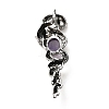 Natural Amethyst Big Pendants G-B033-06AS-16-3