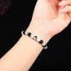 Cat Eye Bead Stretch Bracelets PW-WG62034-01-3